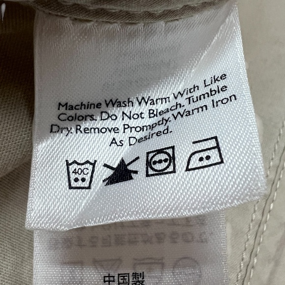 Eddie Bauer Women's Stretch Khakhi Jacket Blazer Size Large Button-Up‎ Unlined - Picture 2 of 7